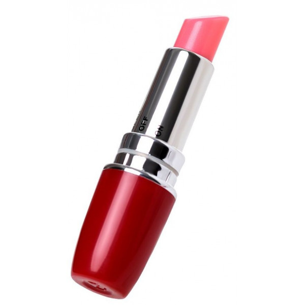 Красный мини-вибратор в форме губной помады Lipstick Vibe Красный мини-вибратор в форме губной помады Lipstick Vibe