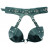 Изумрудная сбруя из ошейника с лифом Emerald Harness