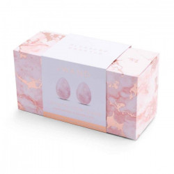 Тренажеры йони Le Wand Crystal Yoni Eggs из розового кварца Тренажеры йони Le Wand Crystal Yoni Eggs из розового кварца