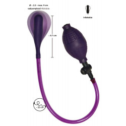 Фиолетовый анальный стимулятор с функцией расширения Anal Balloon Фиолетовый анальный стимулятор с функцией расширения Anal Balloon