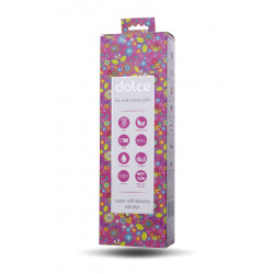 Ярко-розовый вибратор Dolce Leo - 16,5 см. Ярко-розовый вибратор Dolce Leo - 16,5 см.