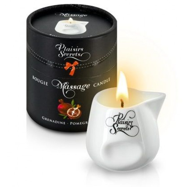 Массажная свеча с ароматом граната Bougie de Massage Gourmande Grenadine - 80 мл. Массажная свеча с ароматом граната Bougie de Massage Gourmande Grenadine - 80 мл.