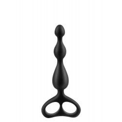 Чёрная анальная цепочка Sex Expert - 12,5 см. Чёрная анальная цепочка Sex Expert - 12,5 см.