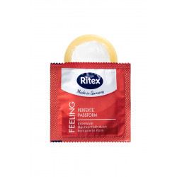 Презервативы анатомической формы с накопителем RITEX PERFECT FIT - 3 шт. Презервативы анатомической формы с накопителем RITEX PERFECT FIT - 3 шт.