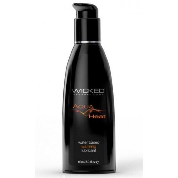 Согревающий лубрикант на водной основе Wicked AQUA HEAT - 60 мл. Согревающий лубрикант на водной основе Wicked AQUA HEAT - 60 мл.