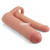 Телесная насадка для двойного проникновения Add 2 Pleasure X Tender Double Penis Sleeve - 20 см.