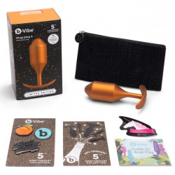 Пробка для ношения цветы бронзы B-vibe Snug Plug 4 - 14 см. Пробка для ношения цветы бронзы B-vibe Snug Plug 4 - 14 см.