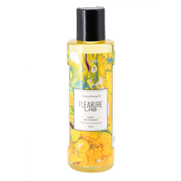 Массажное масло Pleasure Lab Refreshing с ароматом манго и мандарина - 100 мл. Массажное масло Pleasure Lab Refreshing с ароматом манго и мандарина - 100 мл.