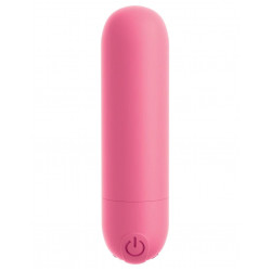 Розовая вибропуля #Play Rechargeable Bullet