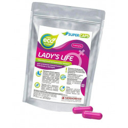 Возбуждающие капсулы Ladys Life - 2 капсулы (0,35 гр.) Возбуждающие капсулы Ladys Life - 2 капсулы (0,35 гр.)