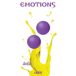 Фиолетовые вагинальные шарики без сцепки Emotions Lexy Large Фиолетовые вагинальные шарики без сцепки Emotions Lexy Large