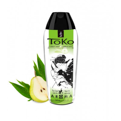 Интимный гель TOKO Pear Exotic Green Tea с ароматом груши и зеленого чая - 165 мл.